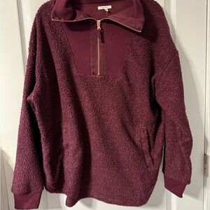 Maurices Maroon sweatshirt
